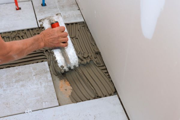 Bathroom Floor Renovation in Manassas