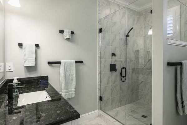 Granite Shower Installation in Manassas